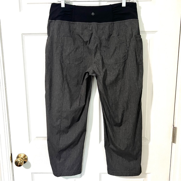 PrANa Summit Capri Cropped Pant in Charcoal Gray Women’s XL - Picture 3 of 7